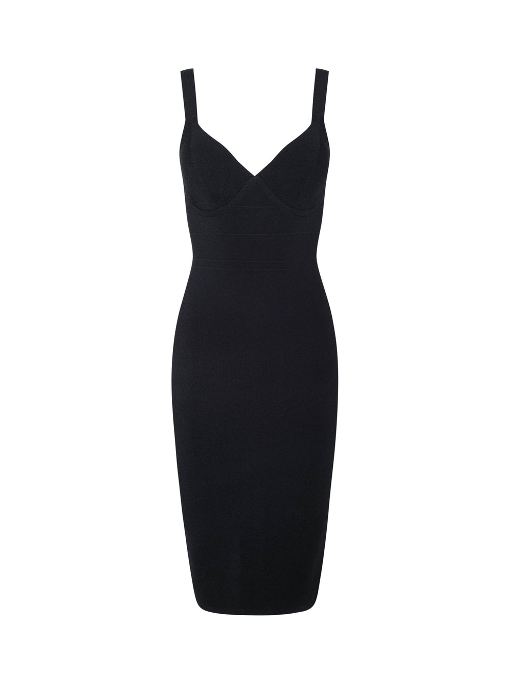 Jimena Knit Dress in Black | L'AGENCE US
