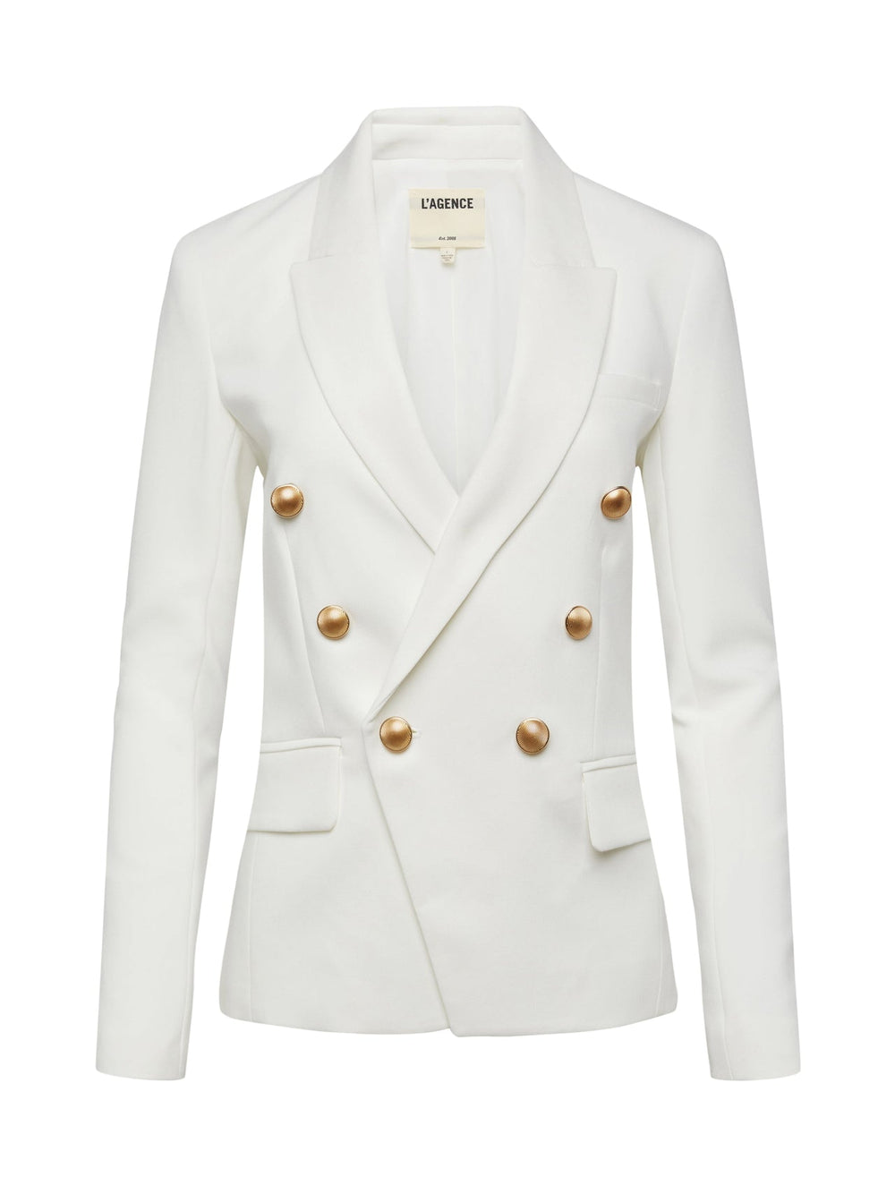 Kenzie Blazer in Ivory | L'AGENCE discount