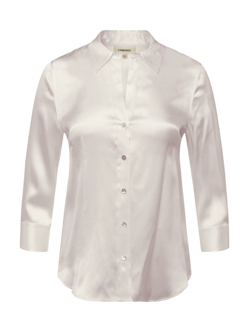 Dani Silk Blouse in Champagne | L'AGENCE online