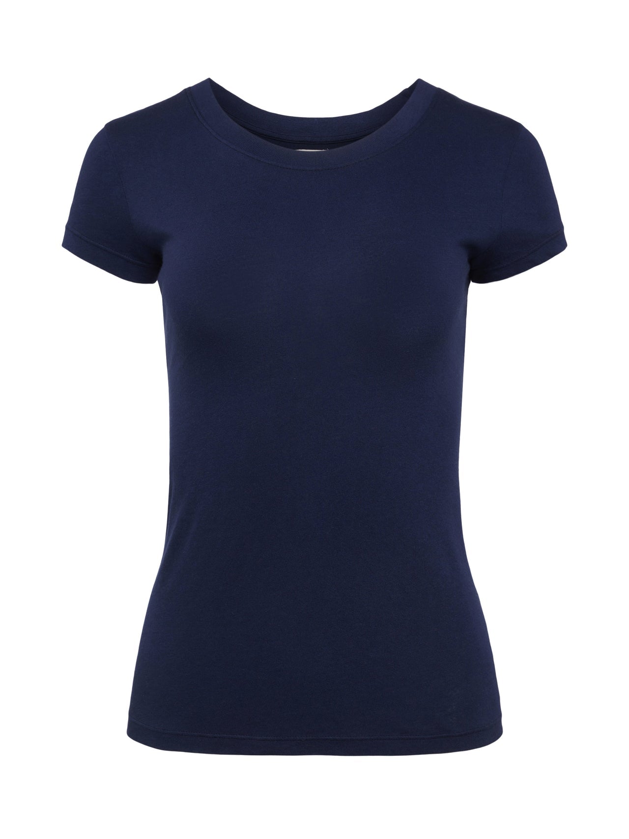 Cory Cotton Scoopneck Tee in Navy | L'AGENCE near me