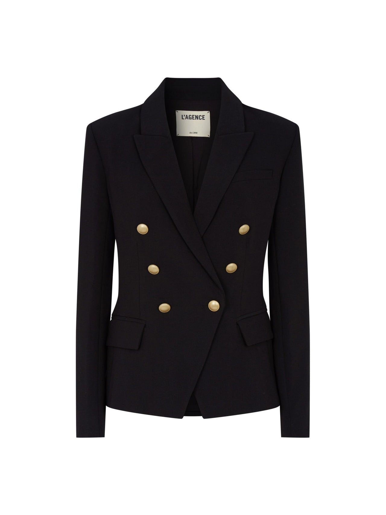 Kenzie Blazer in Black | L'AGENCE Women