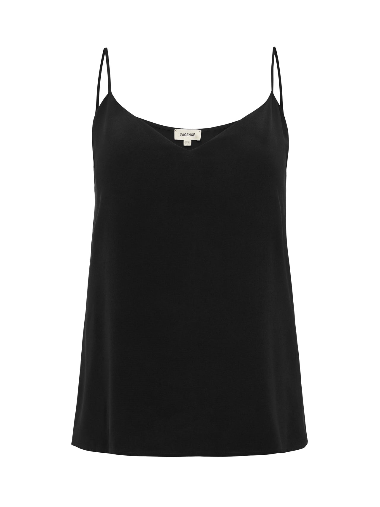 Jane Silk Camisole in Black | L'AGENCE Women