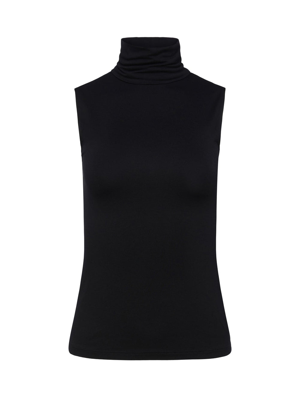 Ceci Sleeveless Turtleneck in Black | L'AGENCE online