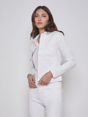 Celine Jacket In Blanc Destruct | L'AGENCE for sale