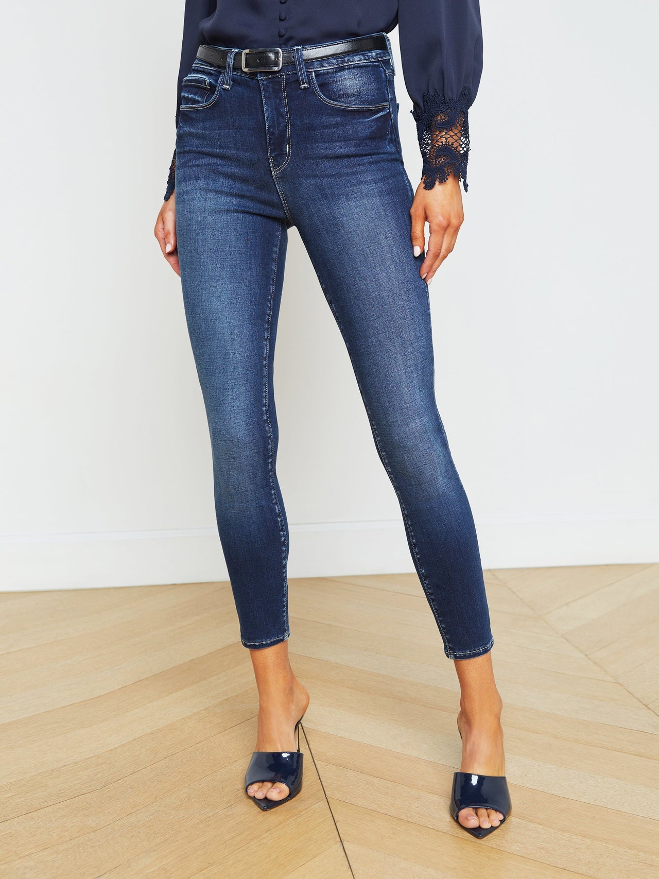Margot High-Rise Skinny Jean In Columbia | L'AGENCE US
