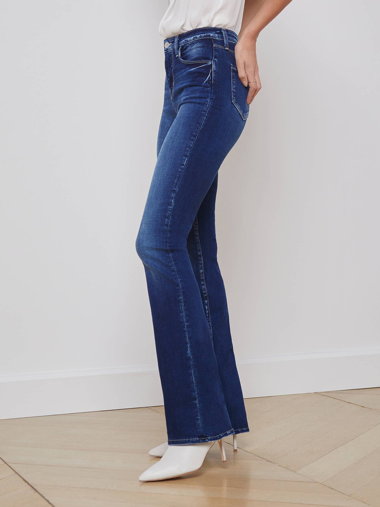 Selma High-Rise Bootcut Jean in Columbia | L'AGENCE US