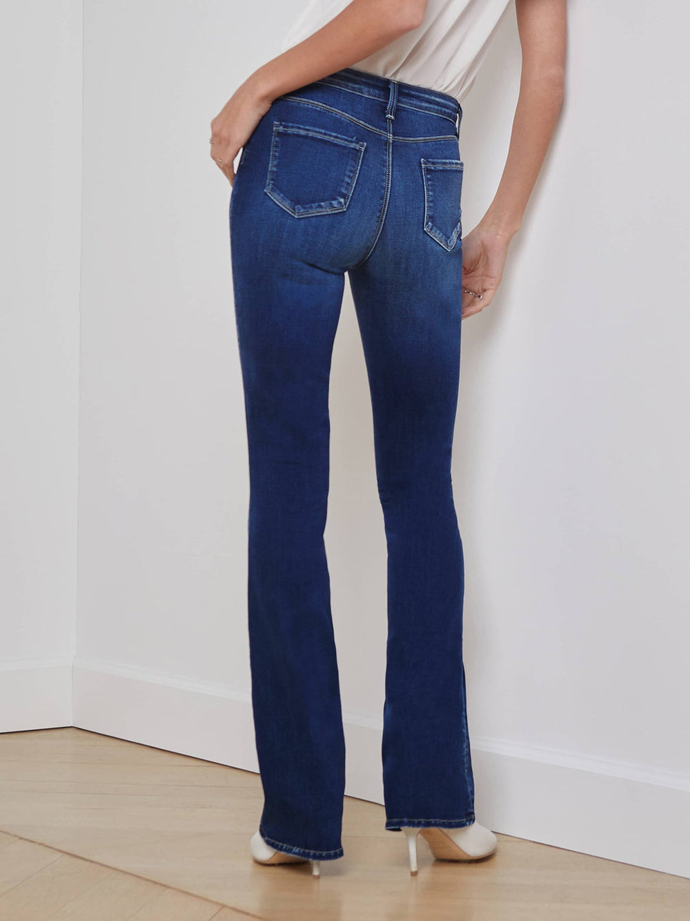Selma High-Rise Bootcut Jean in Columbia | L'AGENCE US