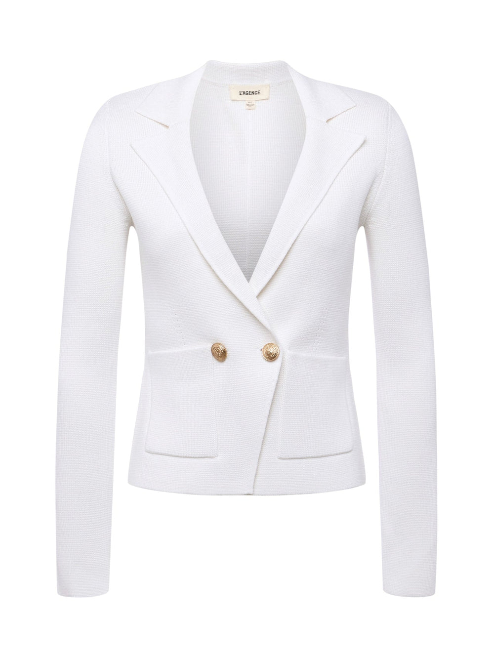 Sofia Knit Blazer in Blazer White | L'AGENCE near me