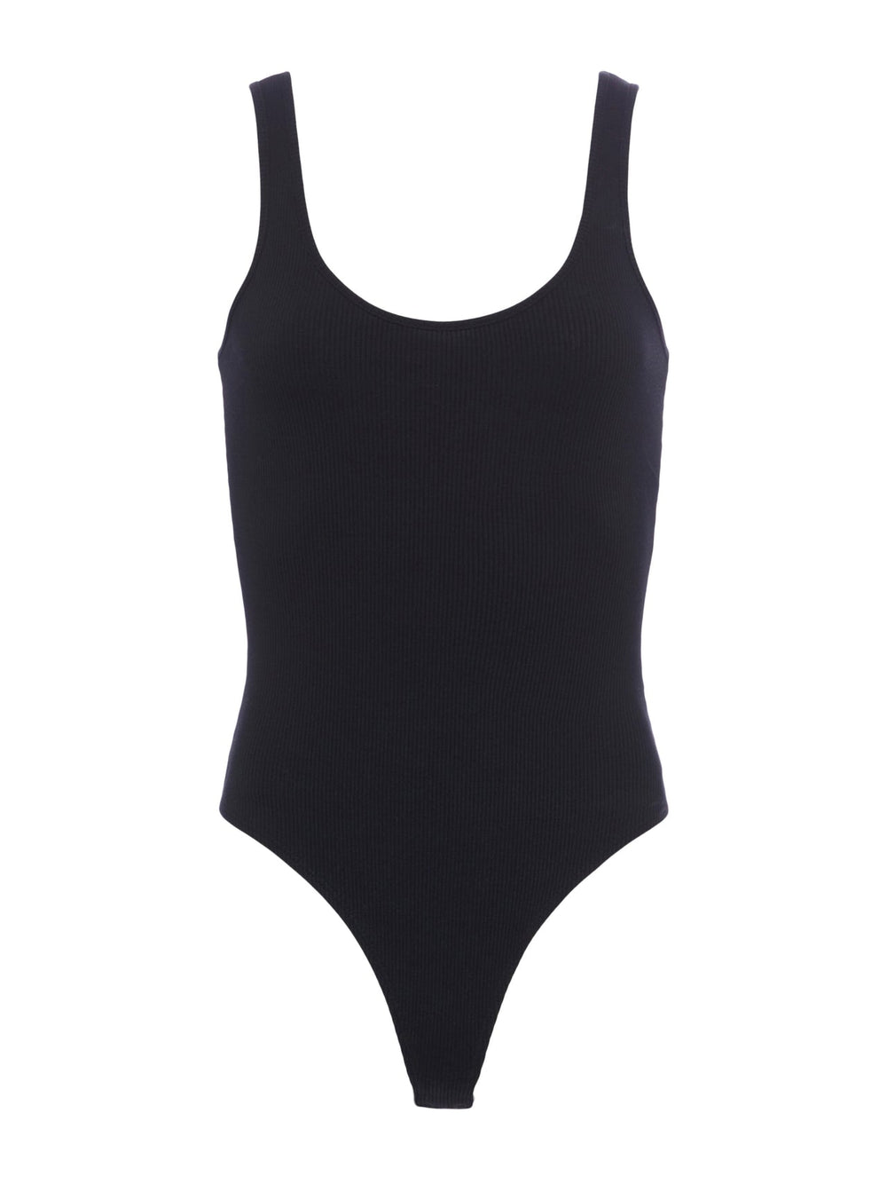 Nica Scoopneck Bodysuit in Black | L'AGENCE for sale