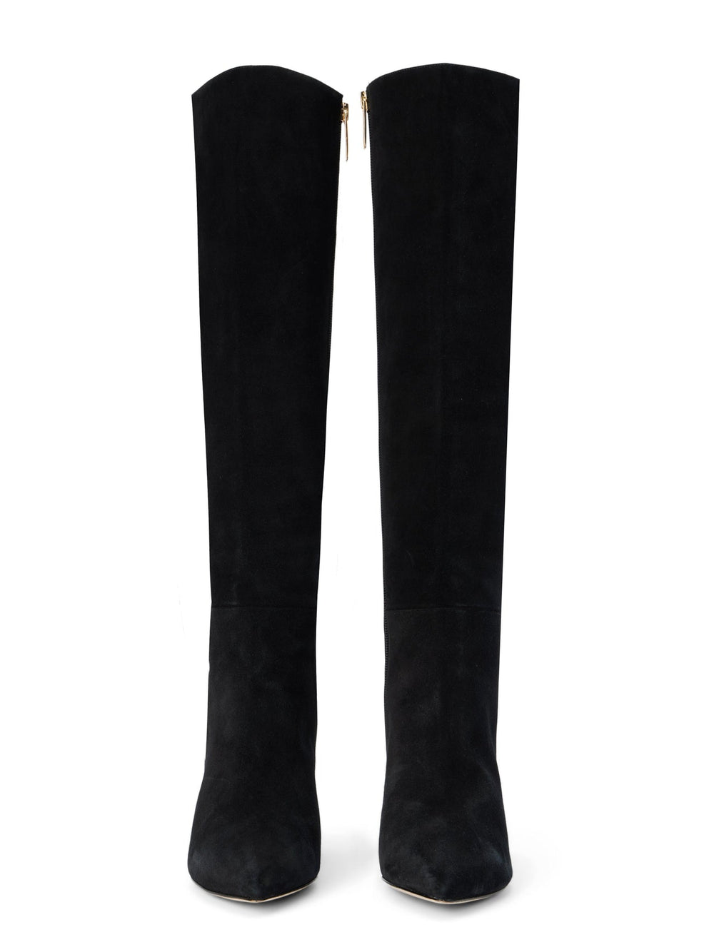 Christiane Knee High Boot in Black Suede | L'AGENCE for sale