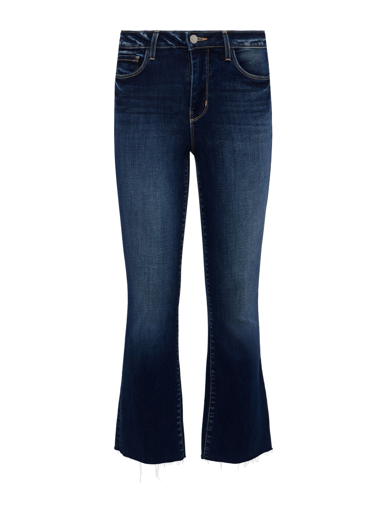 Kendra High-Rise Cropped Flare Jean in Columbia | L'AGENCE for sale