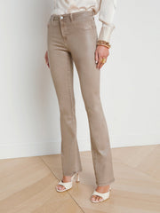Selma Coated Bootcut Jean in Rye Coated | L'AGENCE near me