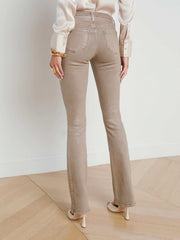Selma Coated Bootcut Jean in Rye Coated | L'AGENCE near me