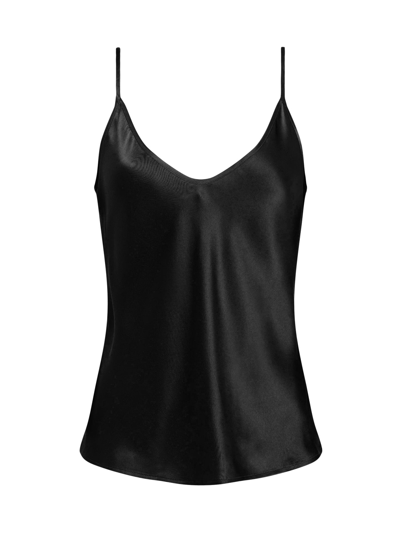 Lexi Silk Camisole in Black | L'AGENCE discount