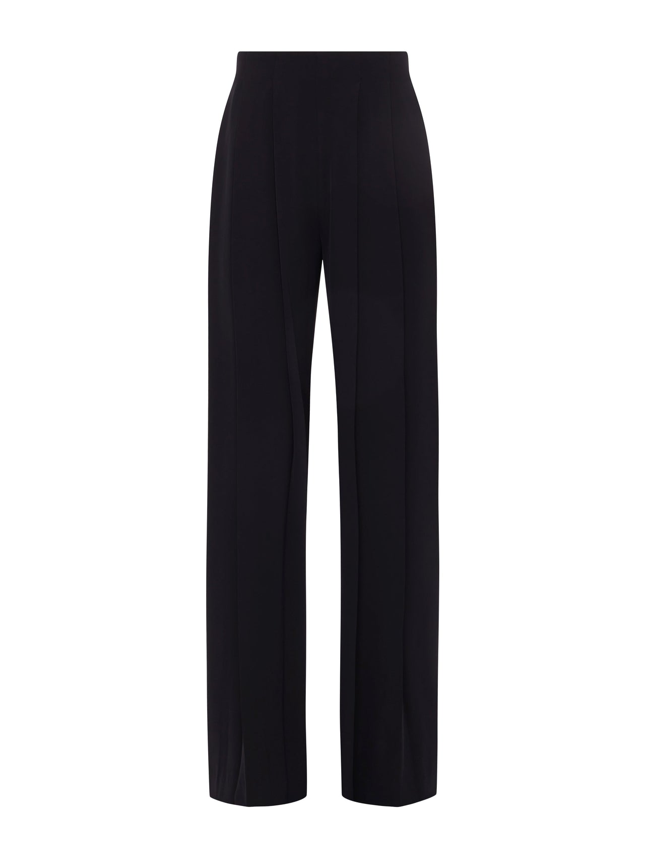 Nova Pleated Wide-Leg Pant in Black | L'AGENCE near me