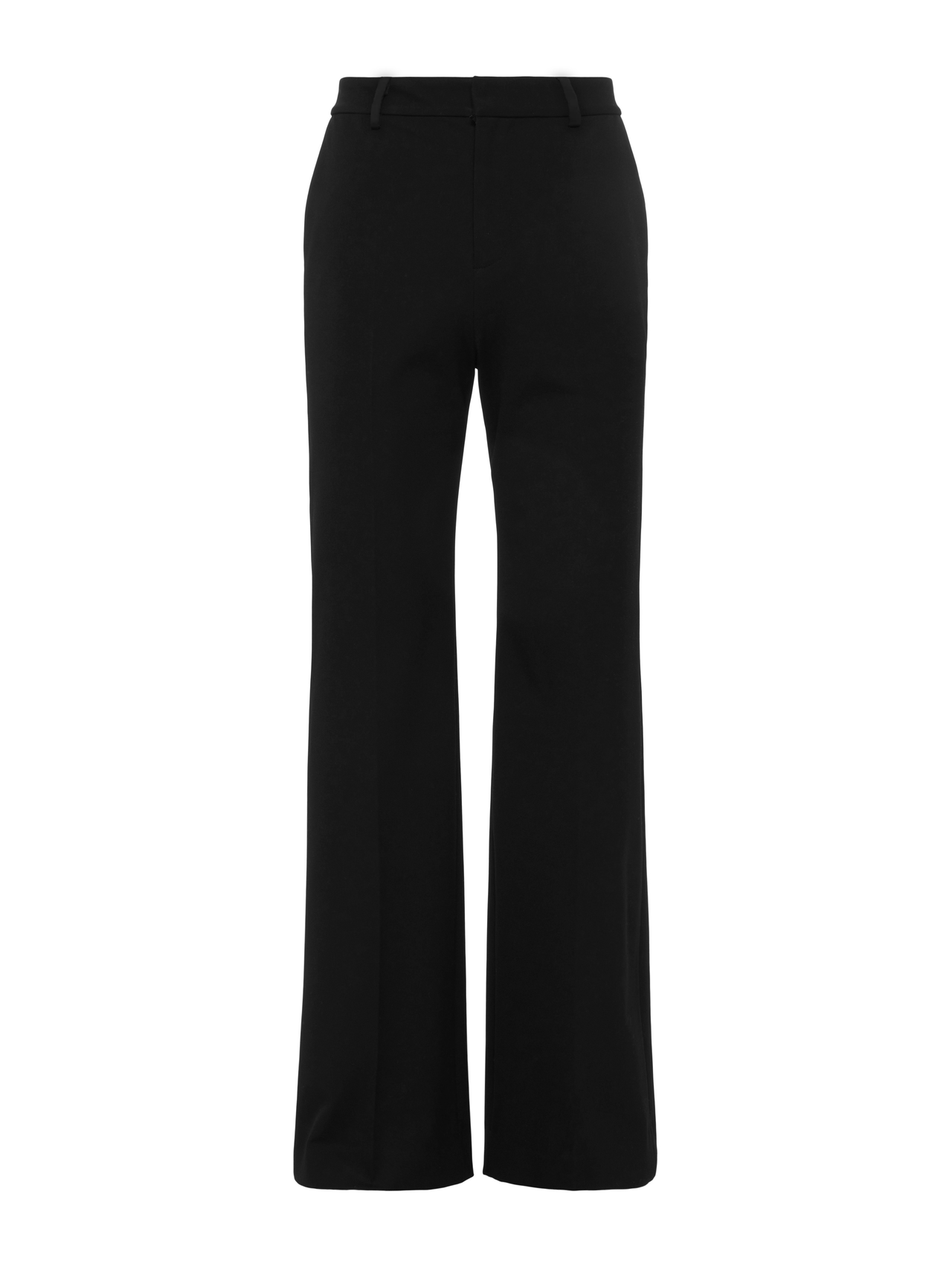 Livvy Straight-Leg Trouser in Black | L'AGENCE for sale