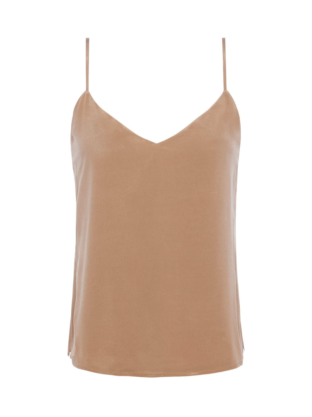 Jane Silk Camisole in Dark Cappuccino | L'AGENCE sale
