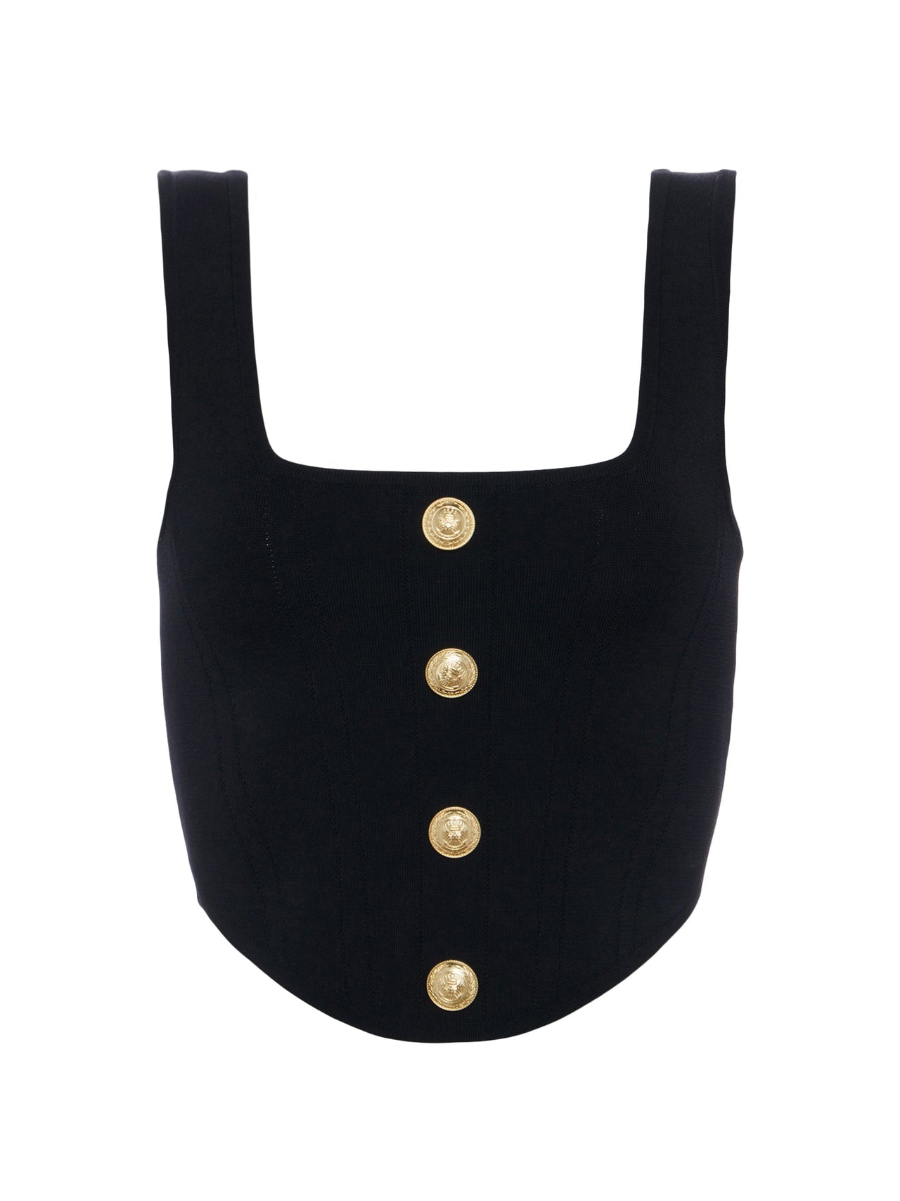 Saga Top in Black/Gold | L'AGENCE online