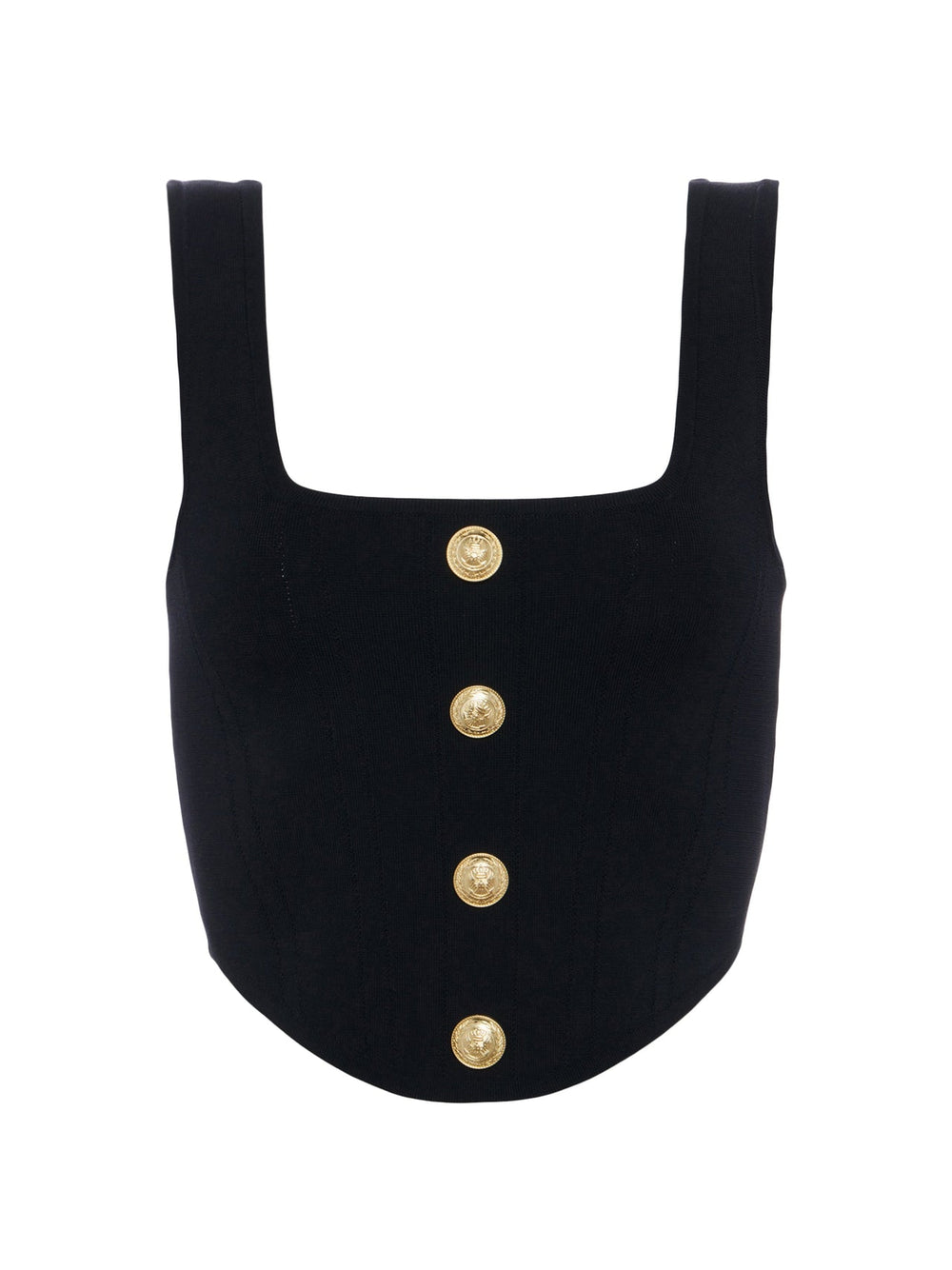 Saga Top in Black/Gold | L'AGENCE online
