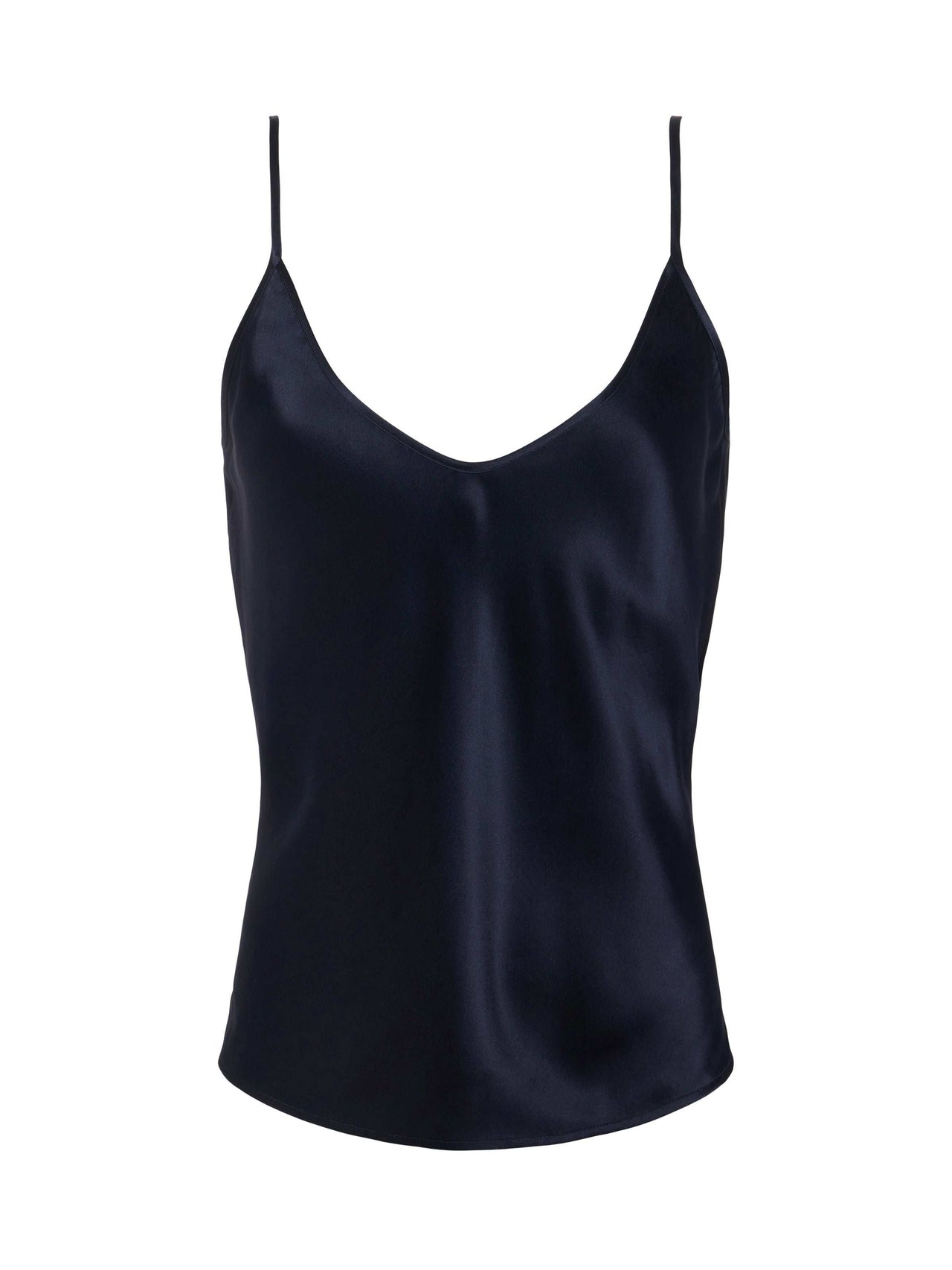 Lexi Silk Camisole in Midnight | L'AGENCE US