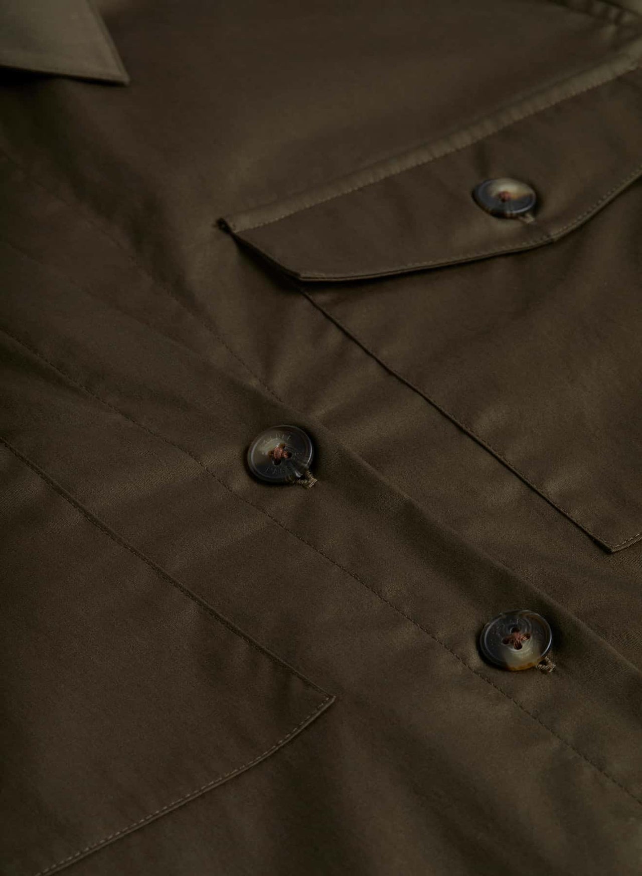 Pearson Safari Blouse in Pine | L'AGENCE discount