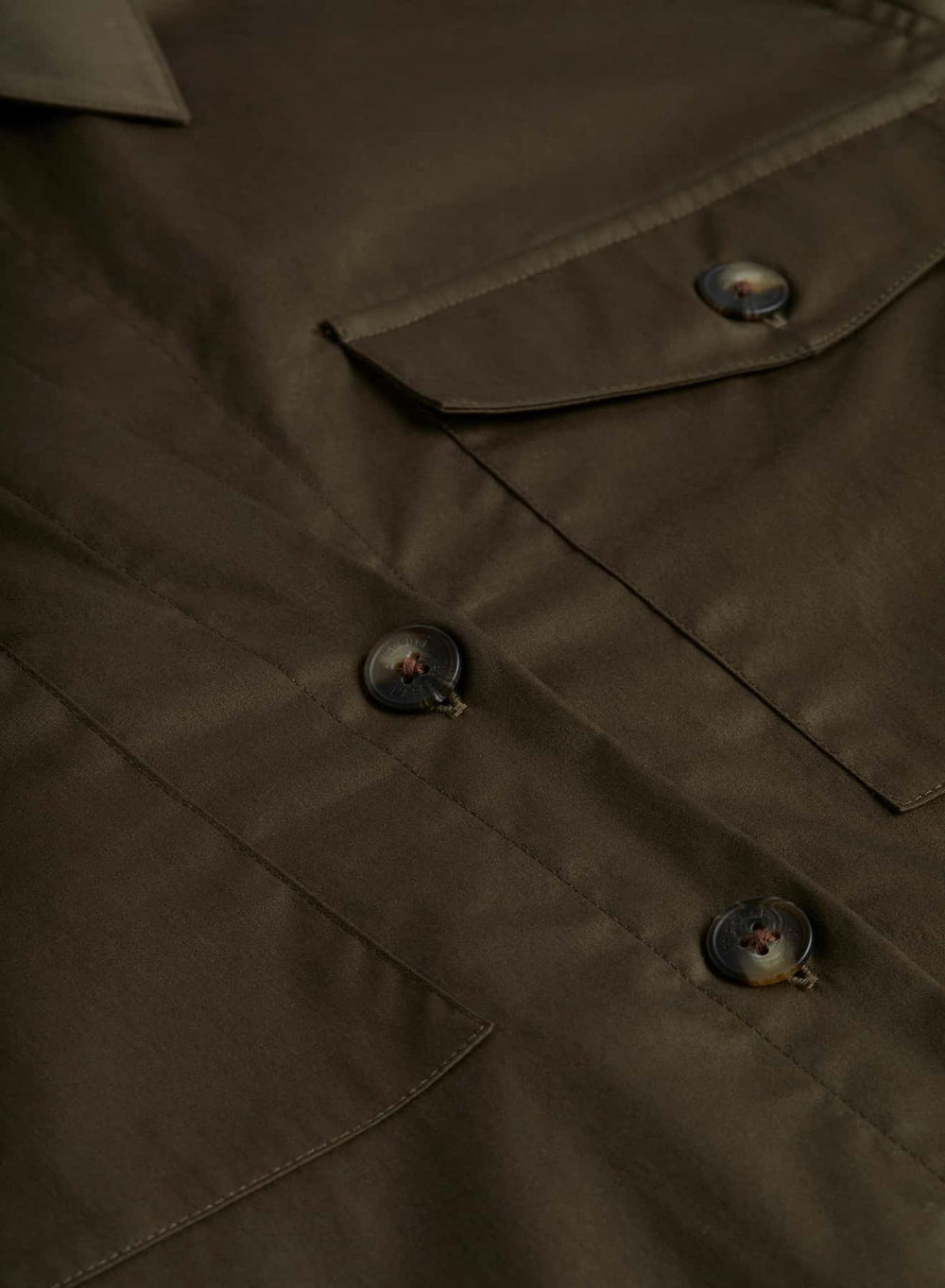 Pearson Safari Blouse in Pine | L'AGENCE discount