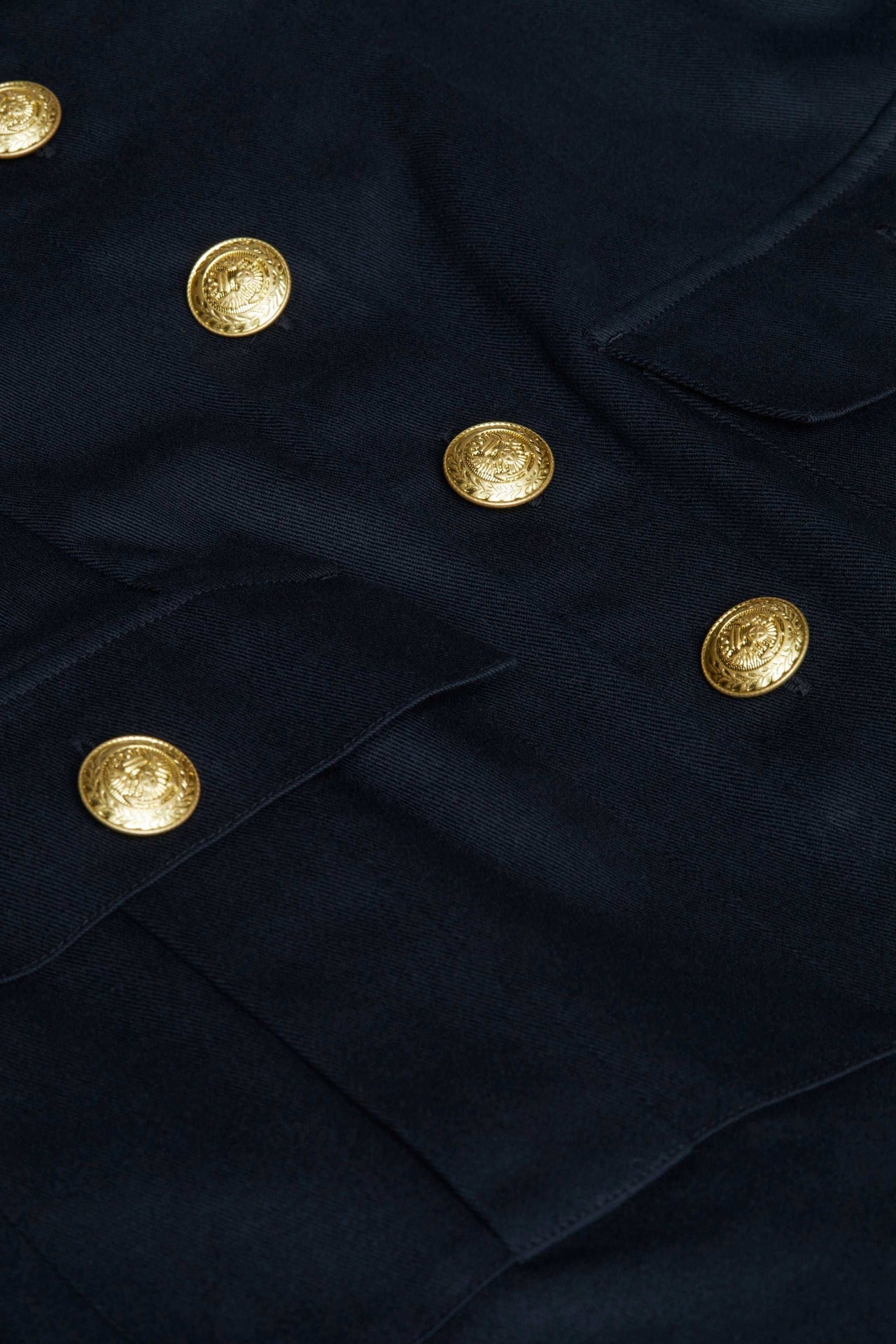 Idy Button-Front Tank Dress in Black/Gold | L'AGENCE sale