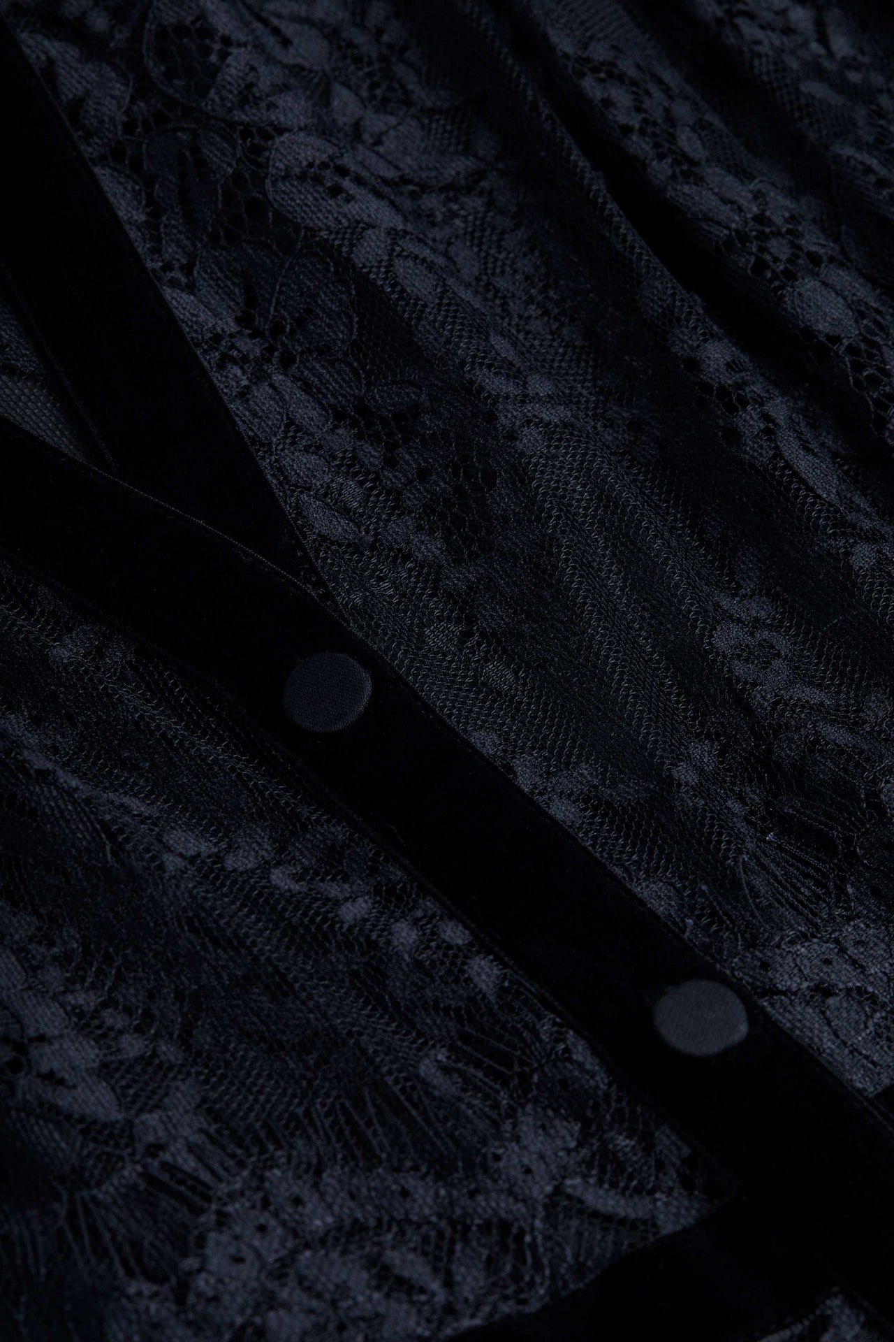 Poe Lace Maxi Dress in Black | L'AGENCE US