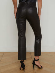 Ketra Micro Boot Trouser in Black | L'AGENCE US