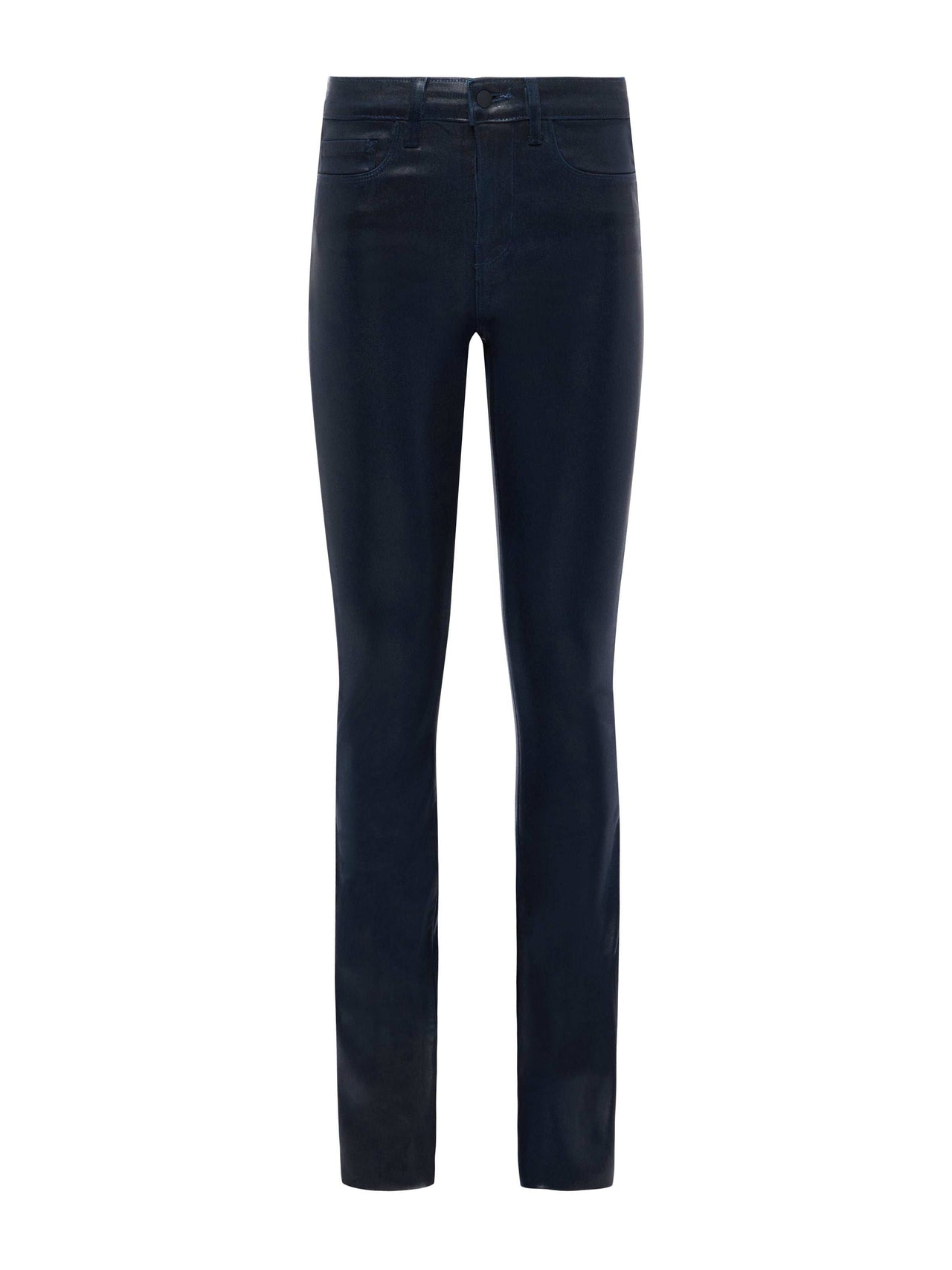 Ruth Coated Straight-Leg Jean in Metro Coated | L'AGENCE discount
