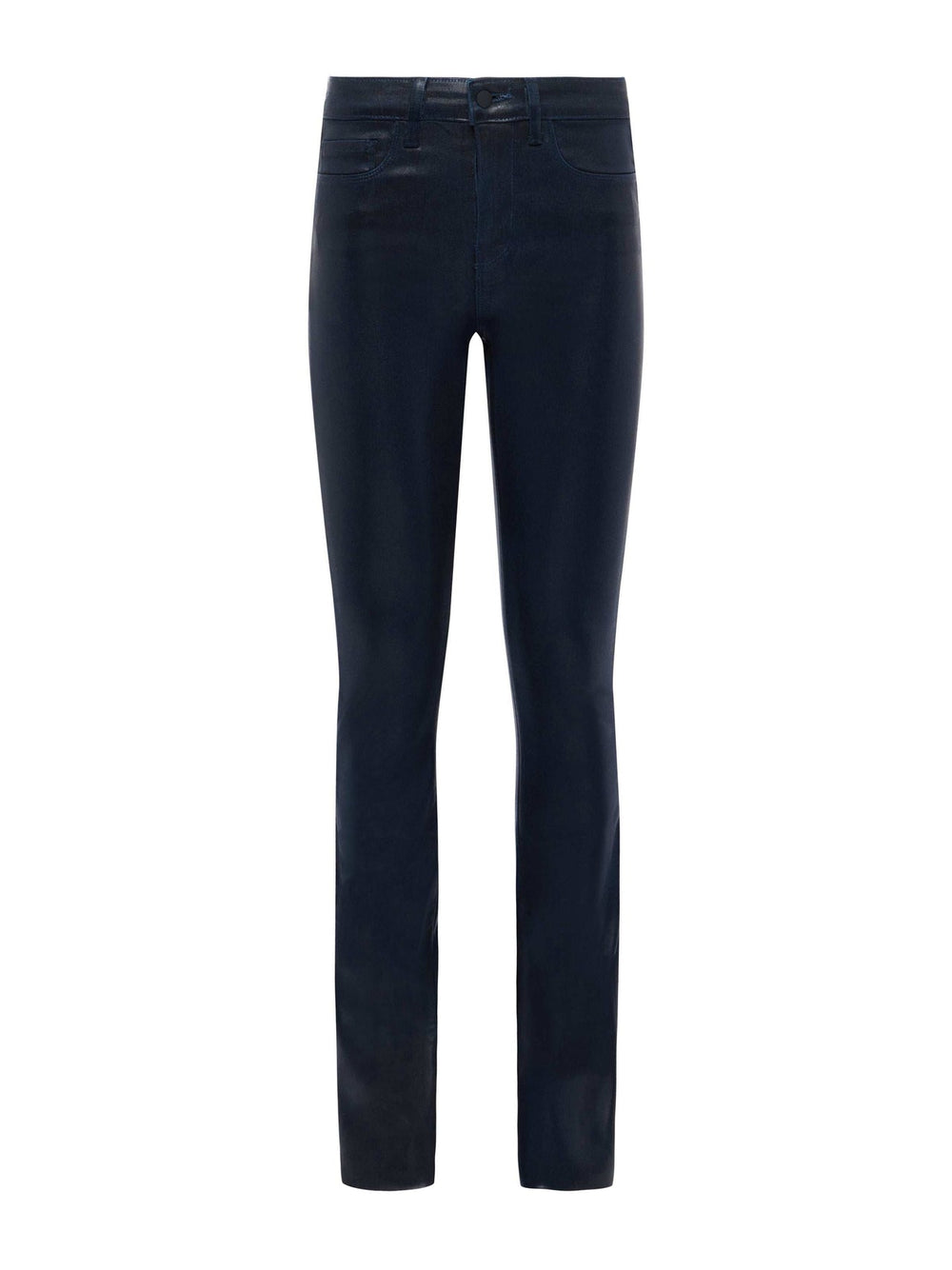 Ruth Coated Straight-Leg Jean in Metro Coated | L'AGENCE discount