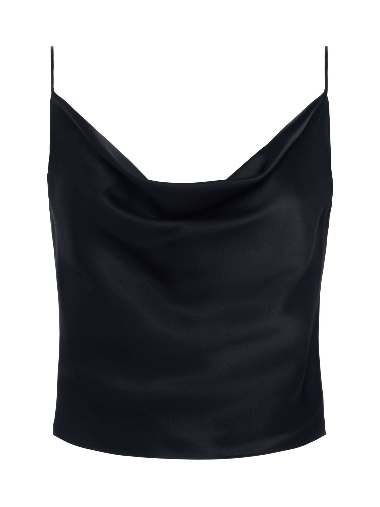 Calista Silk Camisole in Black | L'AGENCE for sale