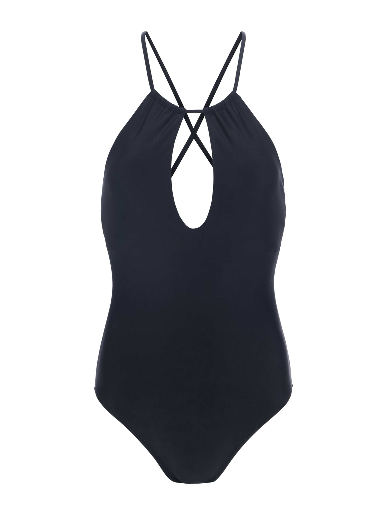 Belle Keyhole One-Piece in Black | L'AGENCE online
