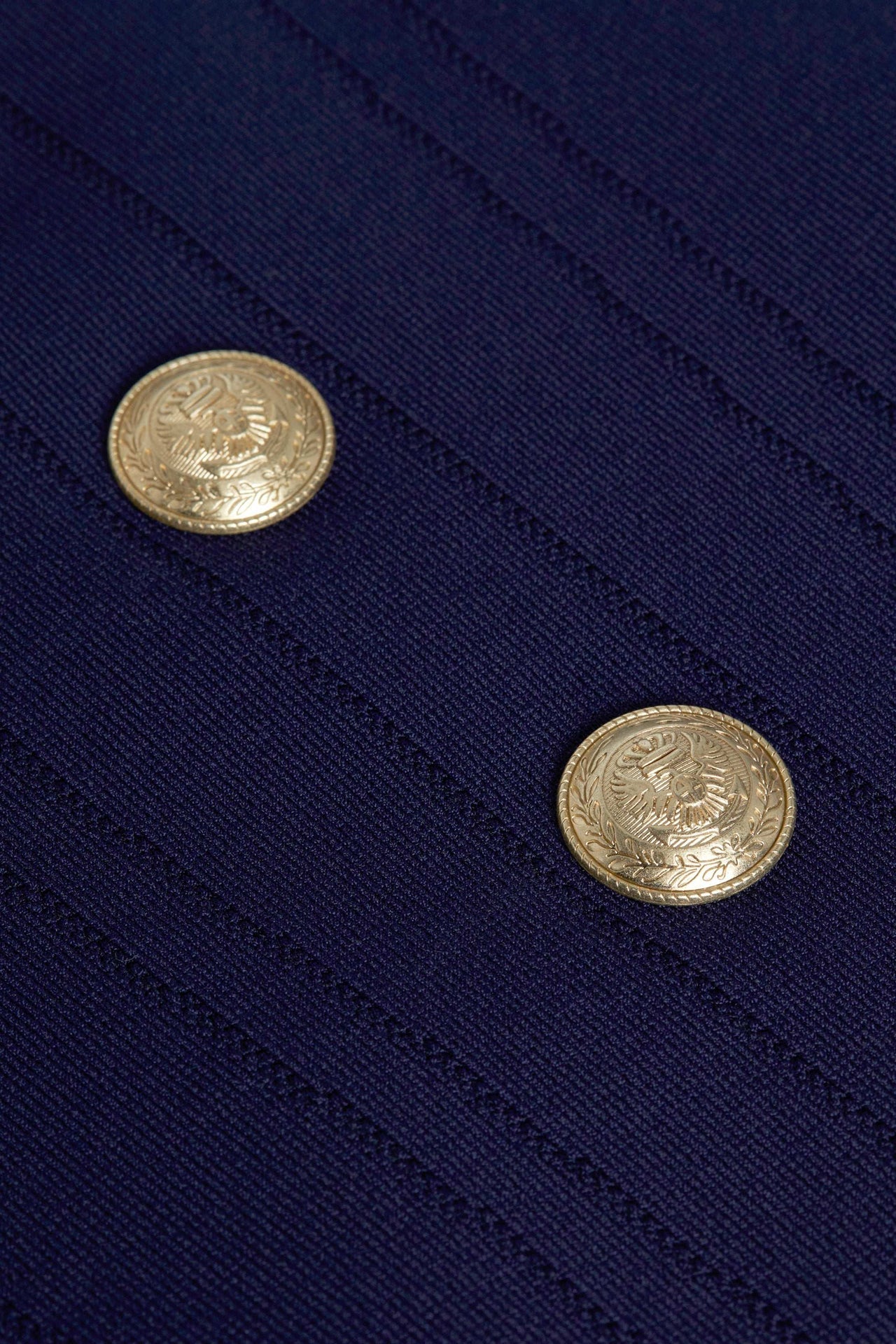 Saga Top in Midnight/Gold | L'AGENCE US
