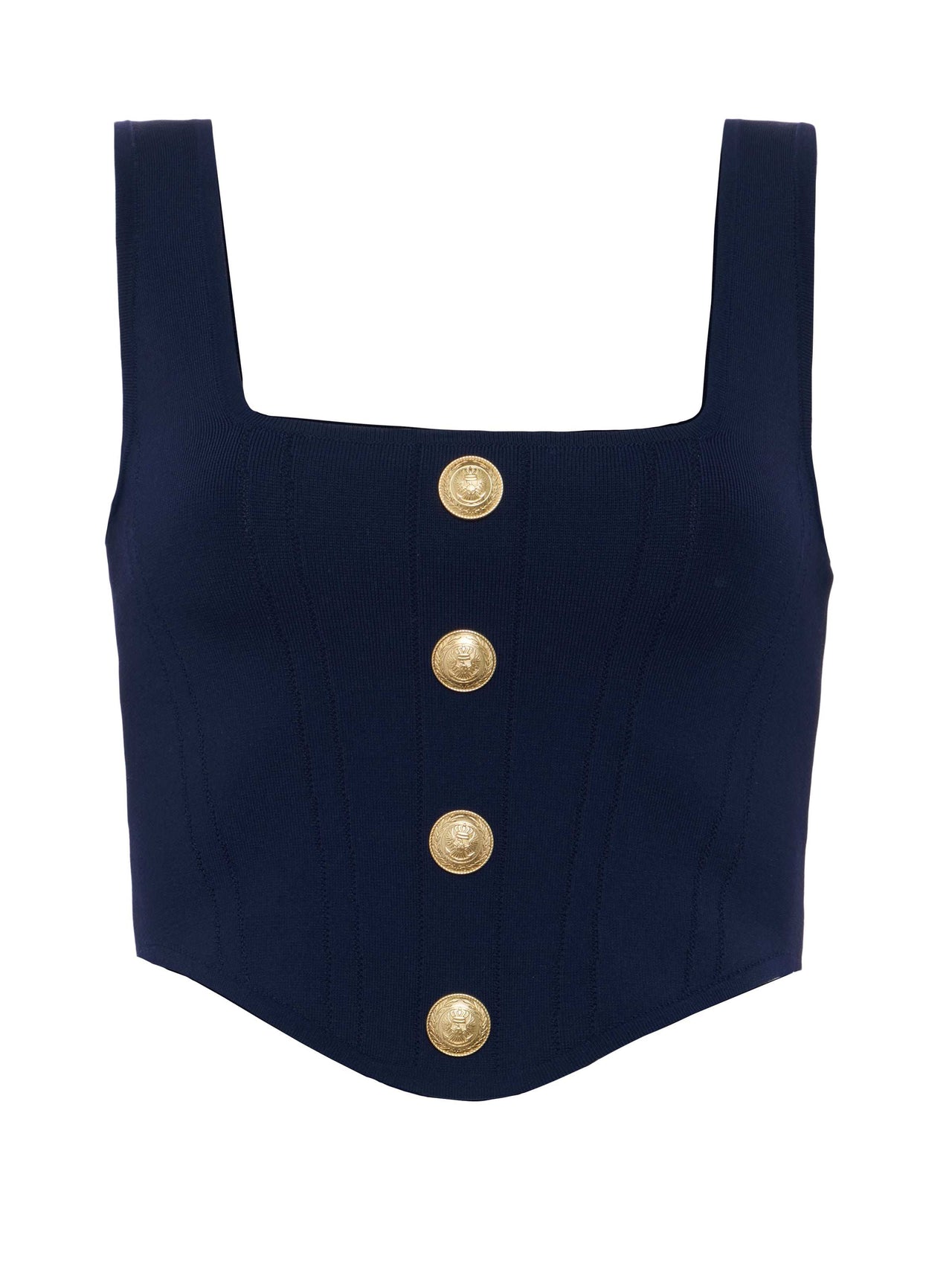 Saga Top in Midnight/Gold | L'AGENCE US