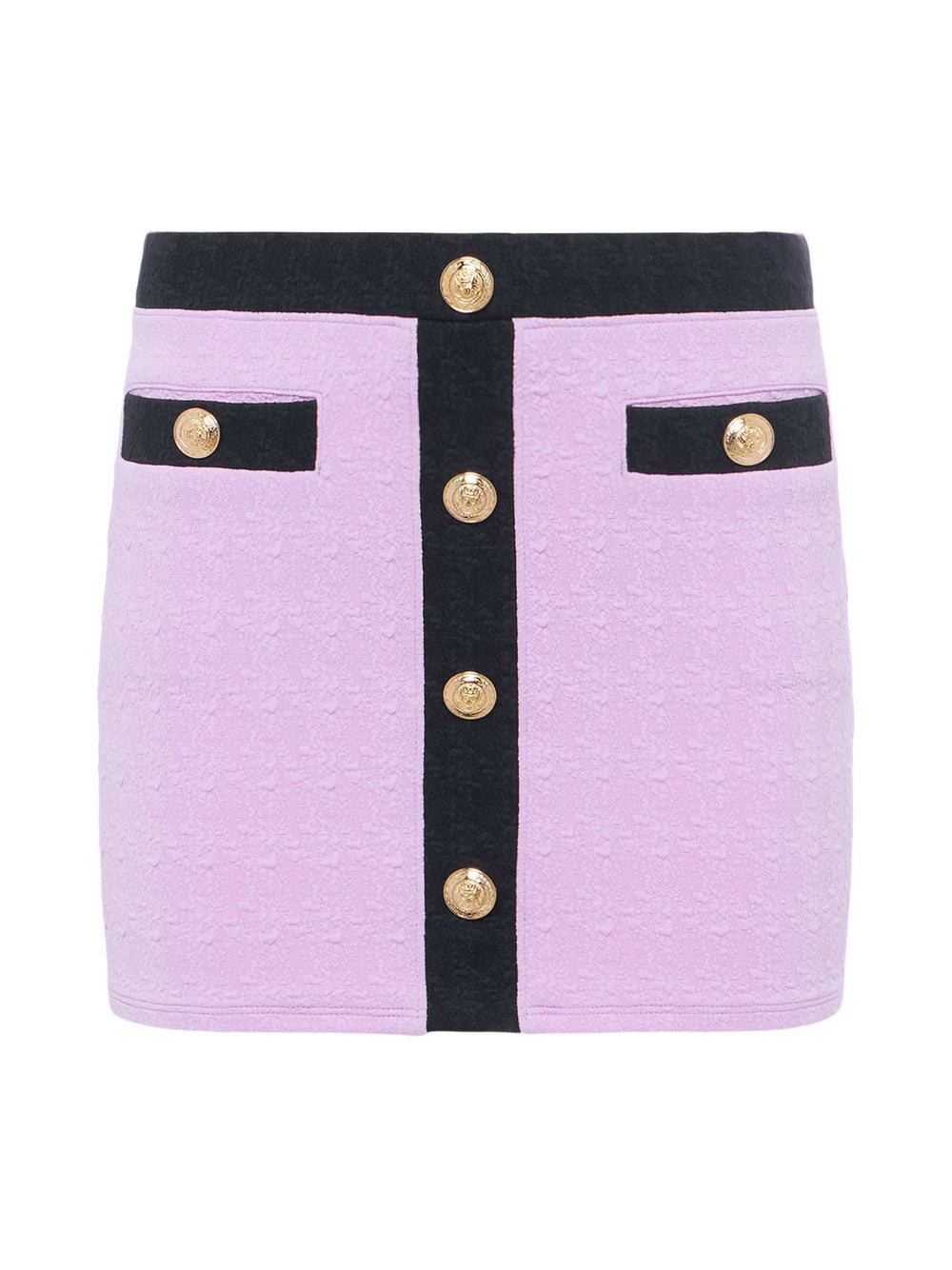 Coco Mini Skirt Cover-Up in Light Violet/Black | L'AGENCE discount