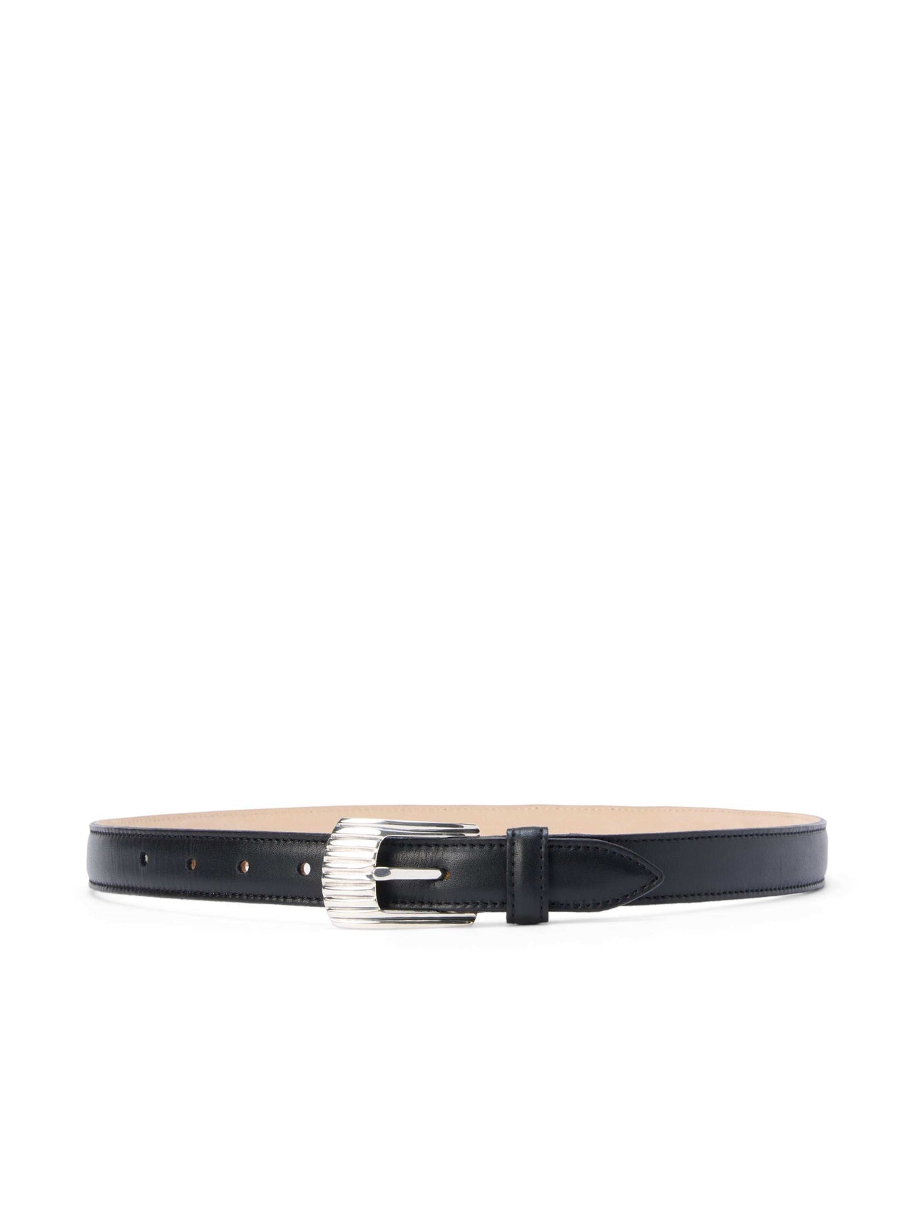 Ines Belt in Black Smooth | L'AGENCE online