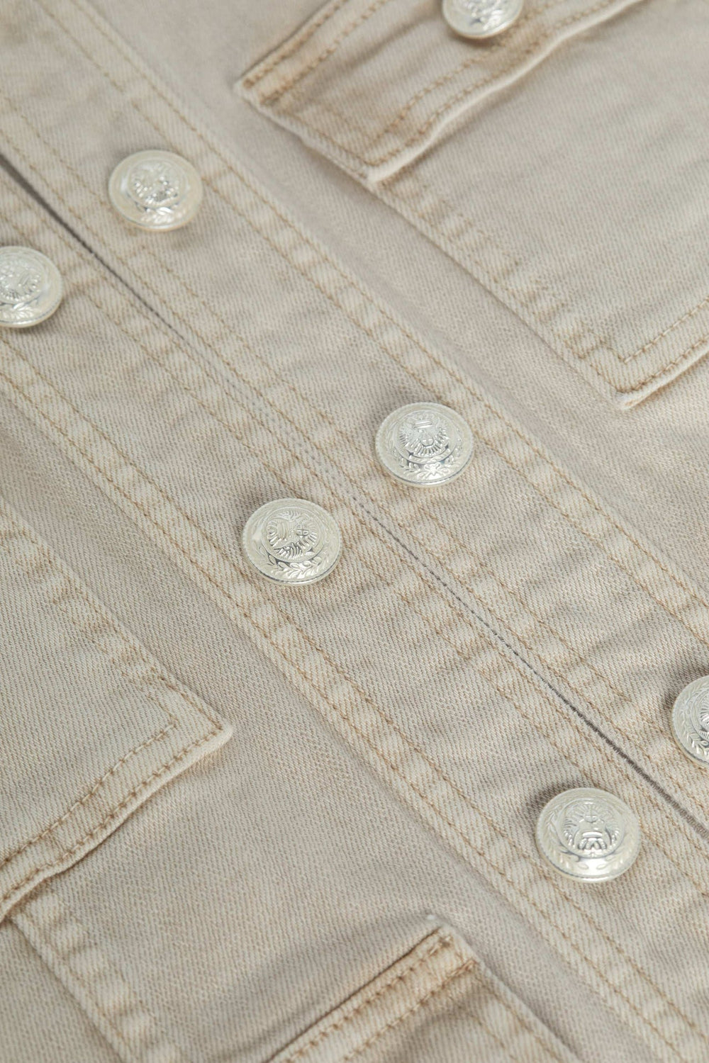 Yari Jean Jacket in Biscuit | L'AGENCE US