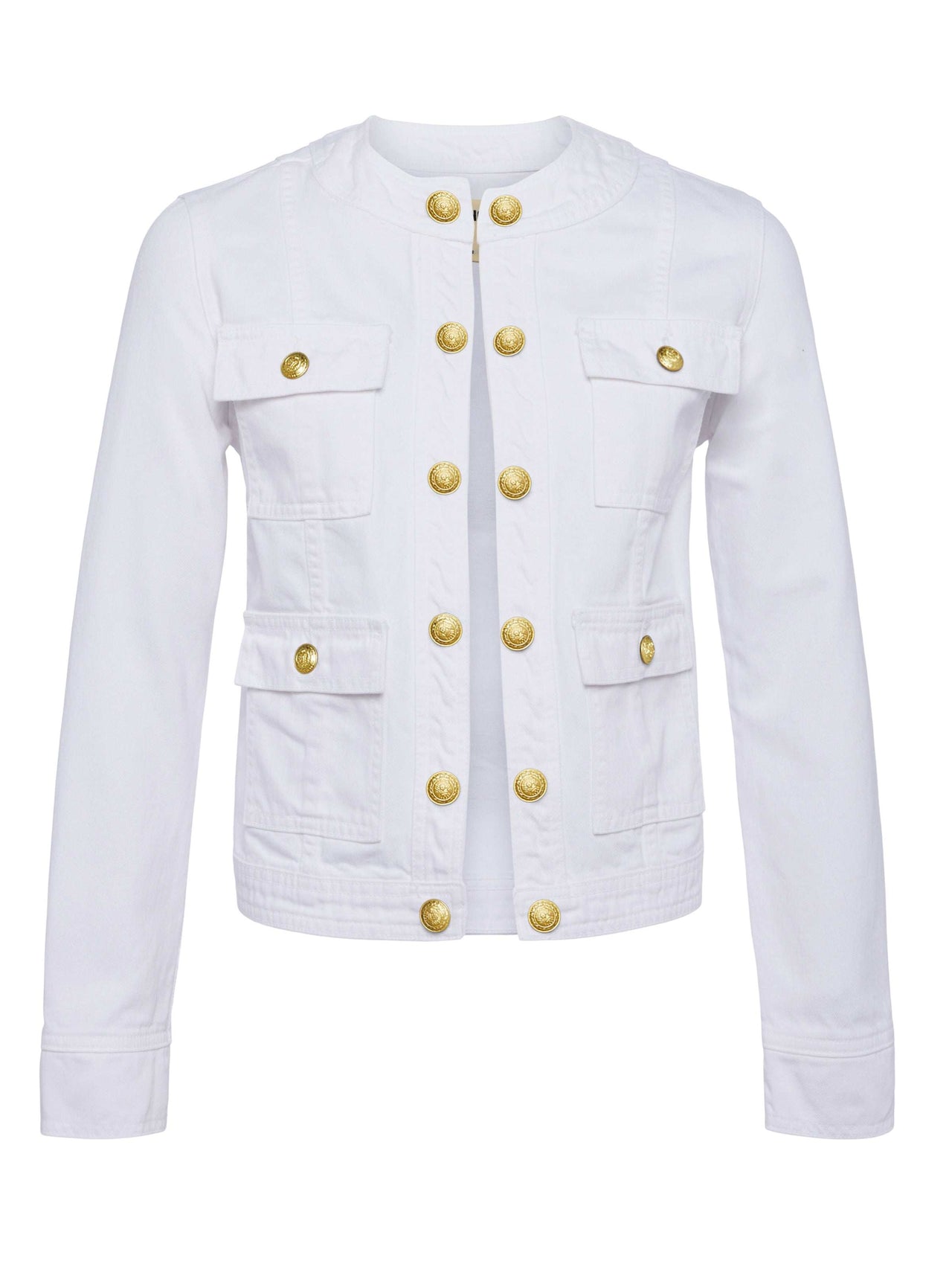 Yari Jean Jacket in Blanc | L'AGENCE online