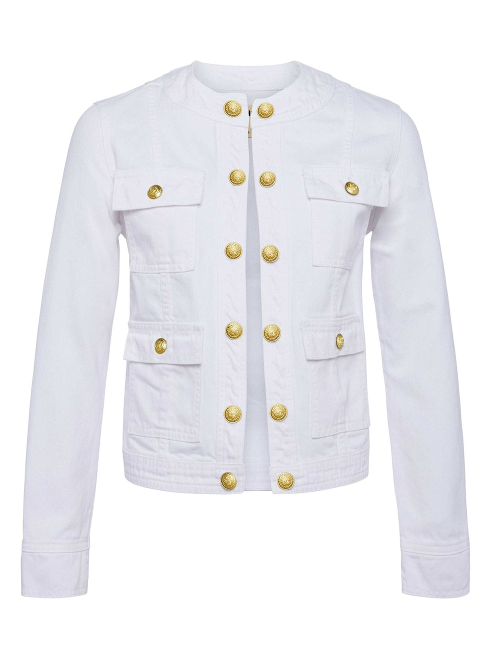 Yari Jean Jacket in Blanc | L'AGENCE online