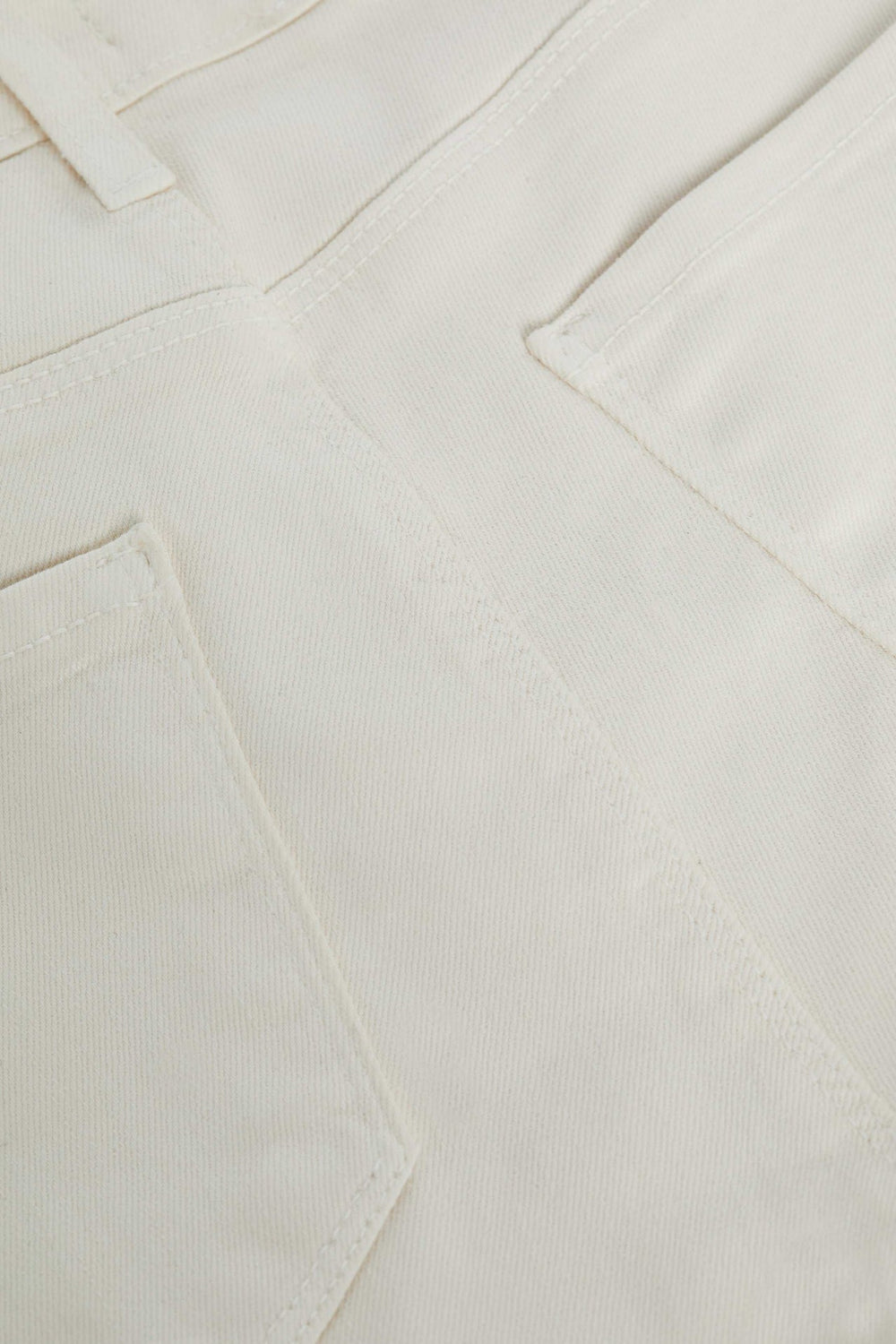 Selma Coated Bootcut Jean in French Vanilla Coated | L'AGENCE sale