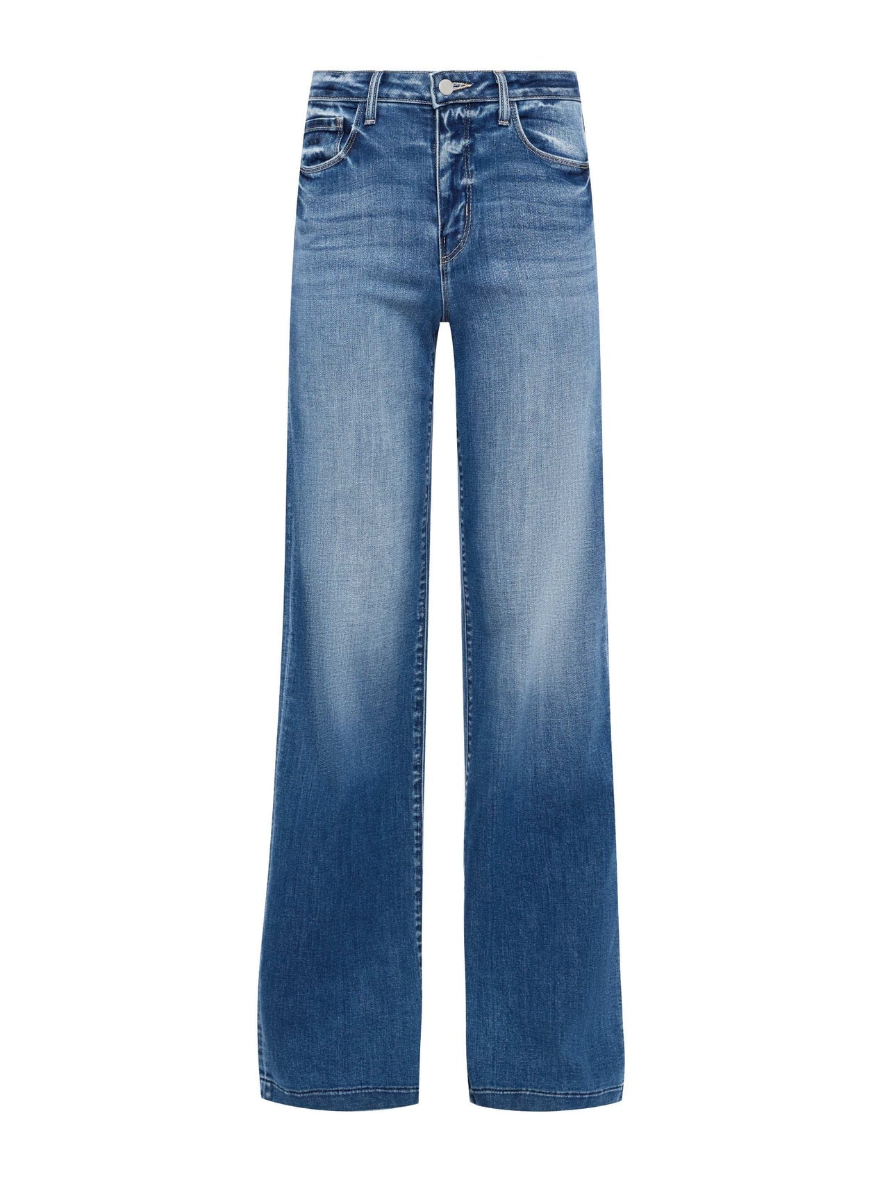 Clayton Wide-Leg Jean in Hampton | L'AGENCE sale