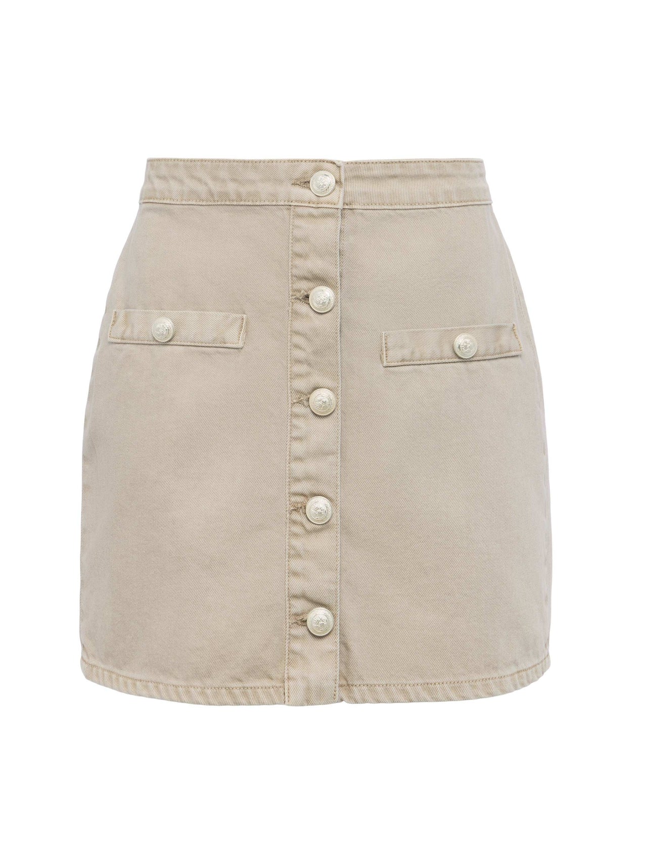 Kris Jean Mini Skirt in Biscuit | L'AGENCE online